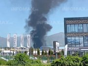 (Видео и фото) Голем пожар во Визбегово – горат стари возила кај обиколница